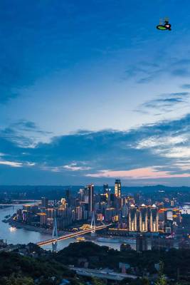 高清大圖:勁爆重慶驚艷夜景,亮瞎你雙眼的天空之城
