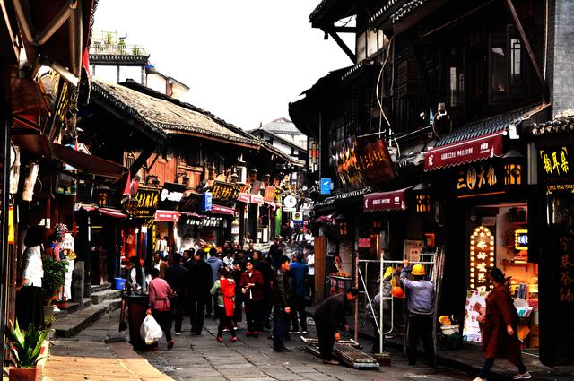 重慶磁器口,古老重慶的一個(gè)縮影